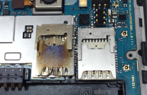 sostituzione Porta Sim Sim Slot